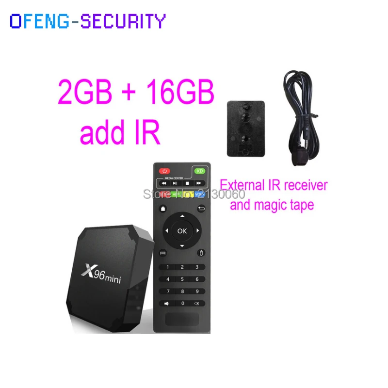 ТВ приставка X96 Mini на Android 7 1 С четырехъядерным процессором Amlogic S905w