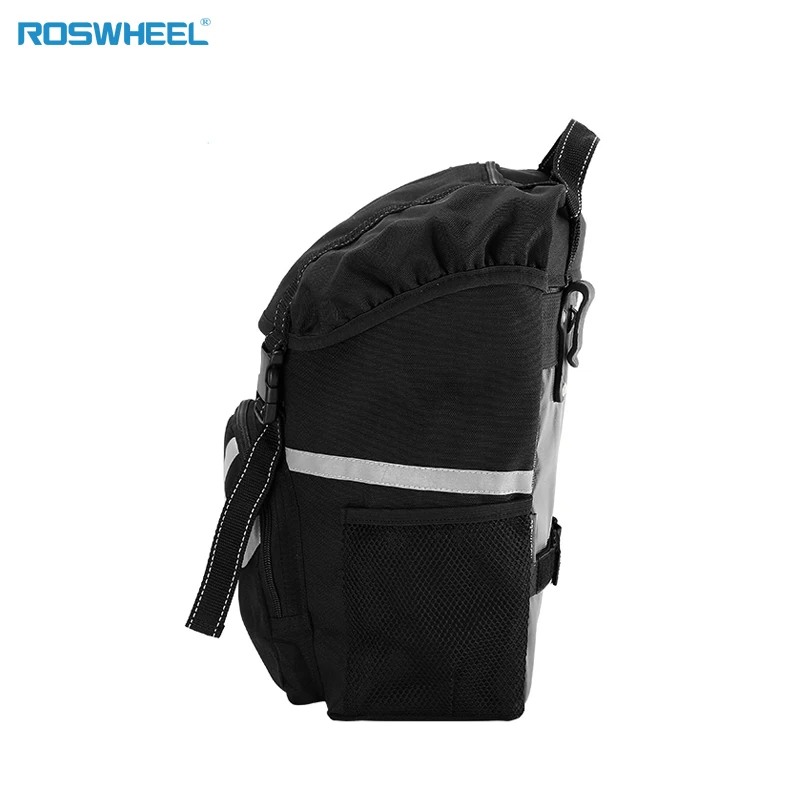 ROSWHEEL 15L водостойкая велосипедная задняя Сумка для велосипеда прочная сумка