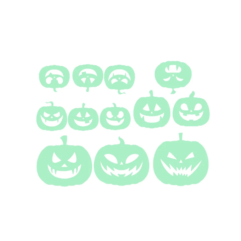 Хэллоуин светящаяся наклейка для стены наклейки ПВХ Тыква странные вещи постер