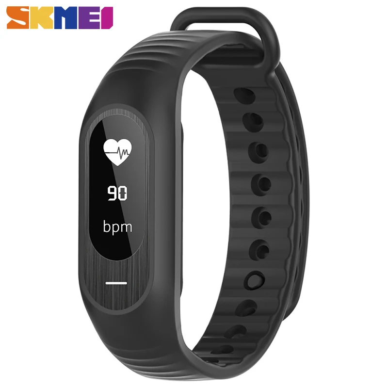 SKMEI B15P, женские часы, кровяное давление, пульсометр, браслет, напоминание о звонках, сенсорный экран, цифровые наручные часы