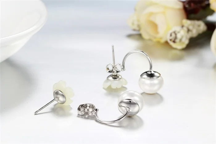 Женские серьги гвоздики в виде цветка ромашки|flower stud earrings|stud earringsstud earrings for women |