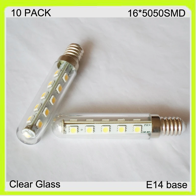 Manufacturer 3W 10 PACK 16*5050SMD mini LED corn light led bulb clear glass warm cool white 300LM E14 screw 220v 230v 240v 120v | Лампы и