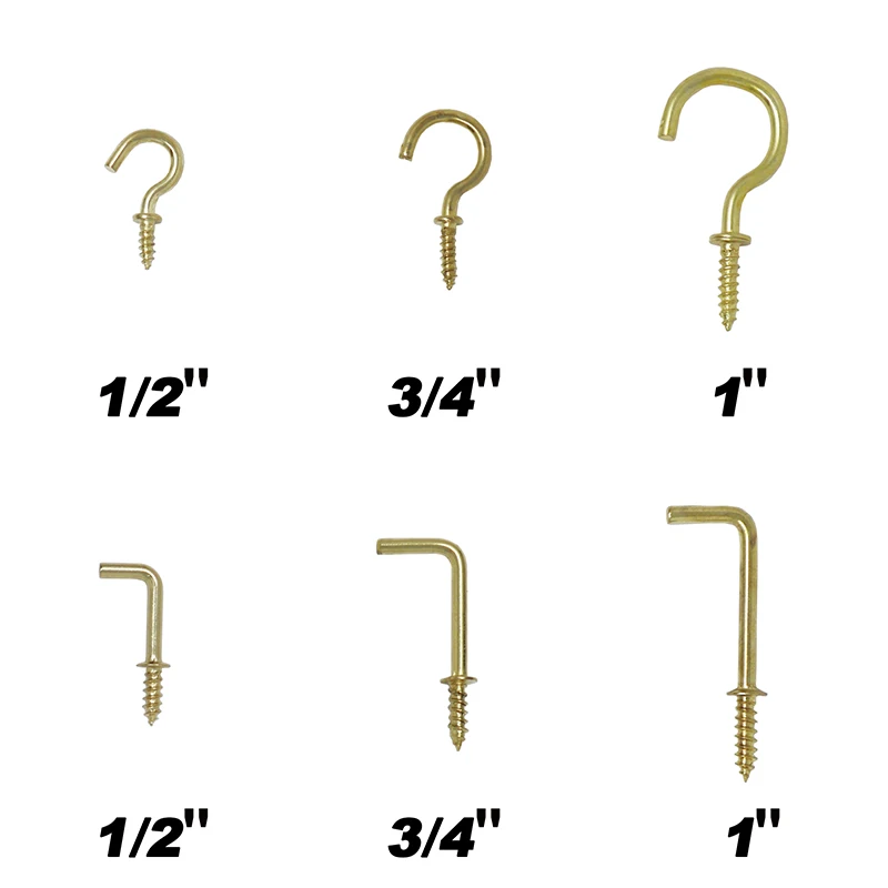 Комплект крючков для стаканов и квадратных 85 шт.|cup hooks|brass cup hookshook kit |