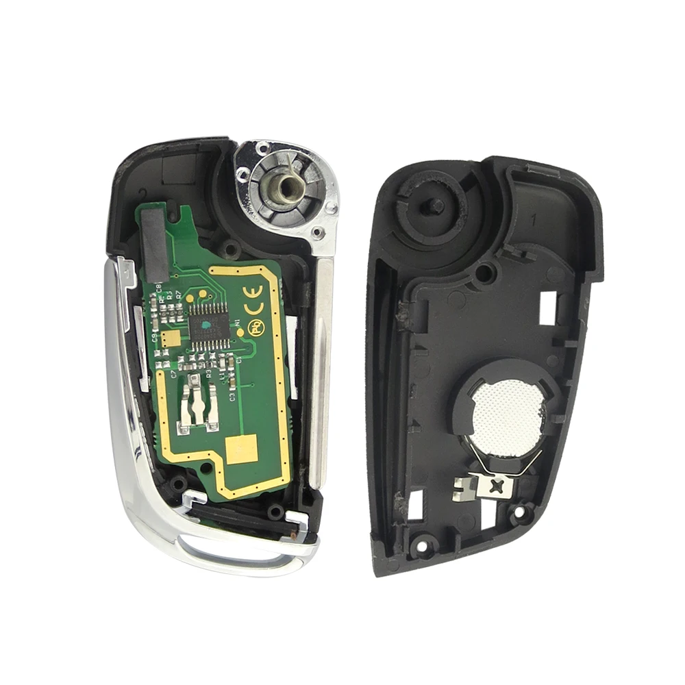 OkeyTech для Peugeot 307 408 308 Citroen C2 C3 C4 C5 C6 Xsara Grand Picasso 3 кнопки дистанционный брелок чип ID46