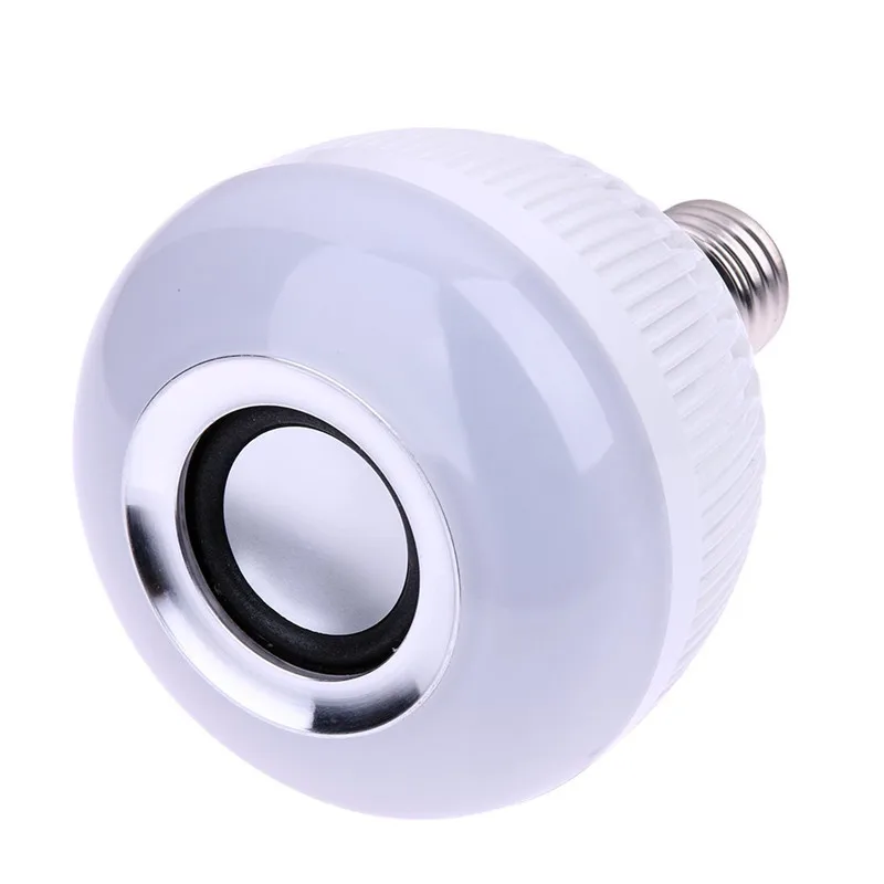 Умная Беспроводная лампа E27 с Bluetooth динамиком диммируемая LED дистанционным