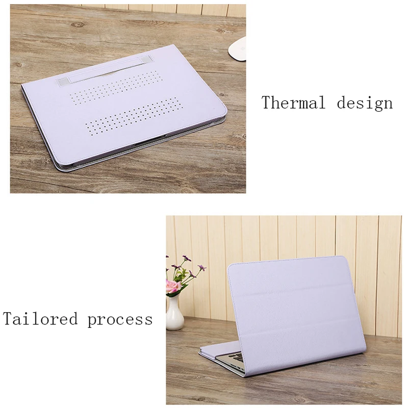 Чехол для ноутбука с теплоотводом Macbook Air Retina 11 12 13 15 Pro 3 4 чехол из искусственной