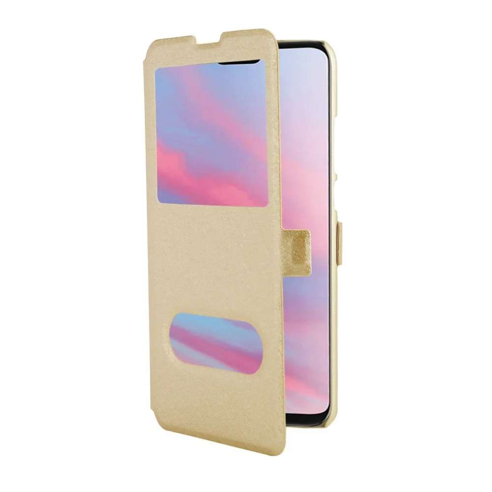 Чехол-книжка из искусственной кожи для huawei Honor 8 S, чехол-книжка с окошком для просмотра, чехол-книжка для huawei Honor 8S KSE-LX9, задняя крышка для телефона