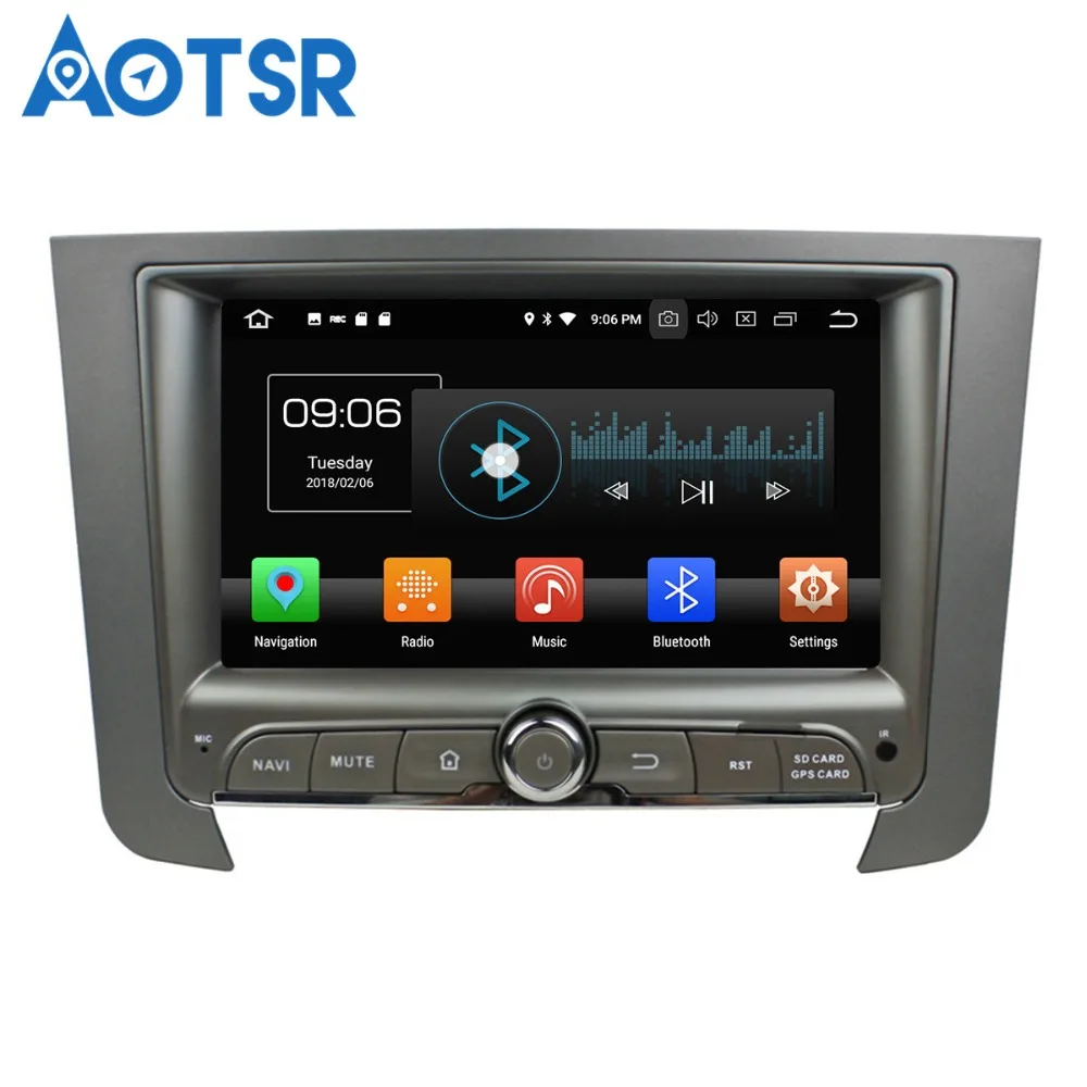 Aotsr Android 8 0 7 1 GPS навигация автомобиля нет DVD плеер для Ssangyong Rexton 2014 мультимедиа