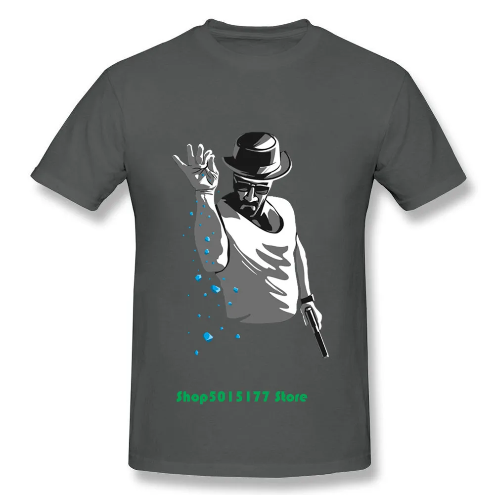 Новая распродажа крутая ТВ шоу наркоторговец ХАЙЗЕНБЕРГ футболки для мужчин