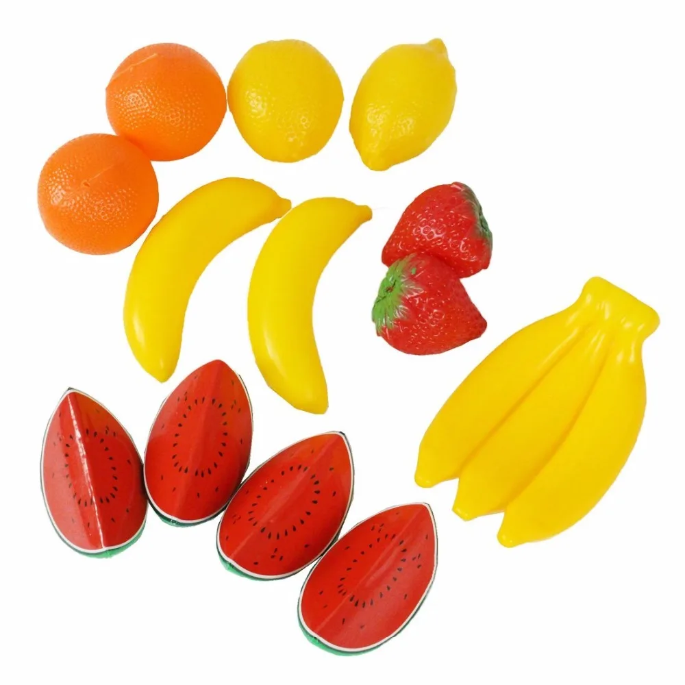 Play Food пластиковые поддельные пищевые игрушки набор для детей кухонный детский