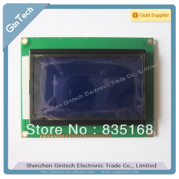 Синий ЖК дисплей 12864 Дисплей 5 в модуль LCD 128x64 ST7920 драйвер 12864|gift gifts|gifts freegifts promotion |