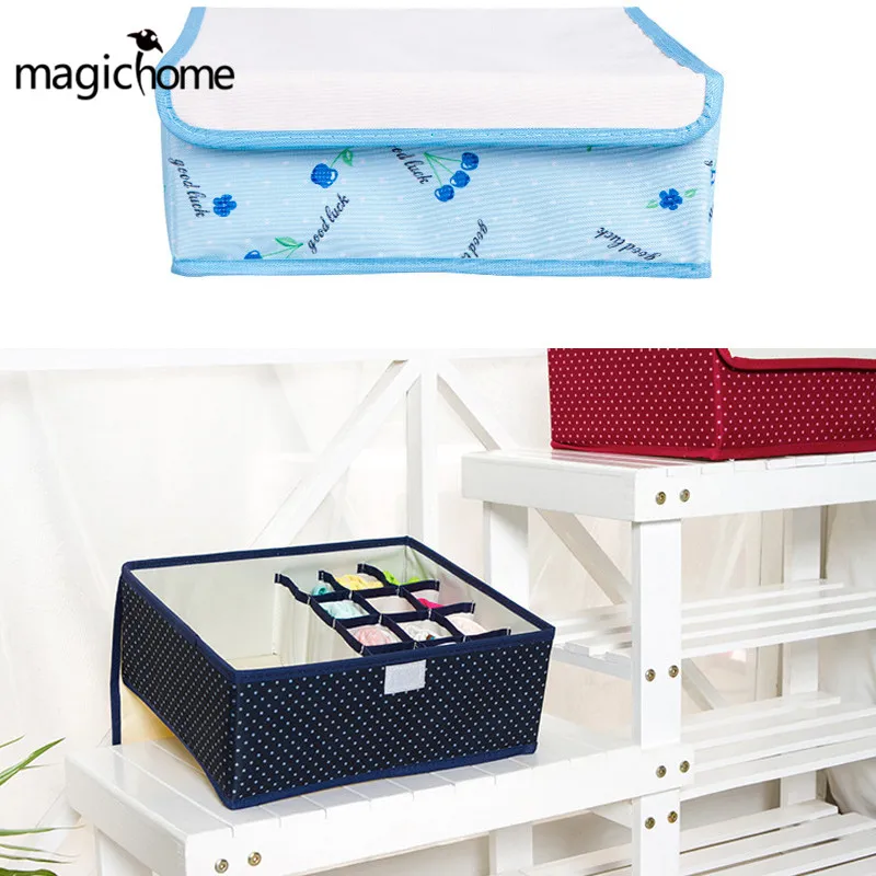 2017 новая ткань Оксфорд с рисунком для хранения нижнего белья коробка