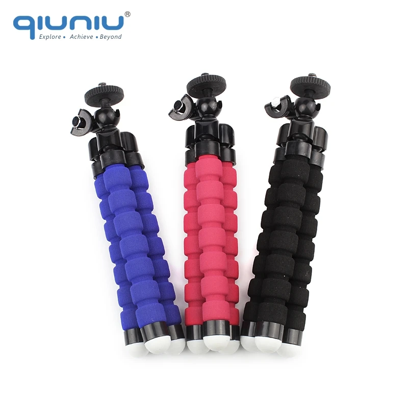 Портативный Гибкий Держатель QIUNIU для GoPro Hero 1 2 3 4 5 6 SJCAM Xiaomi Yi|for gopro|stand mountmount for gopro |