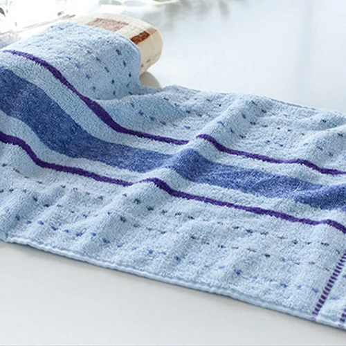 Многоцветное Хлопковое полотенце в полоску большой мягкий дышащий домашний