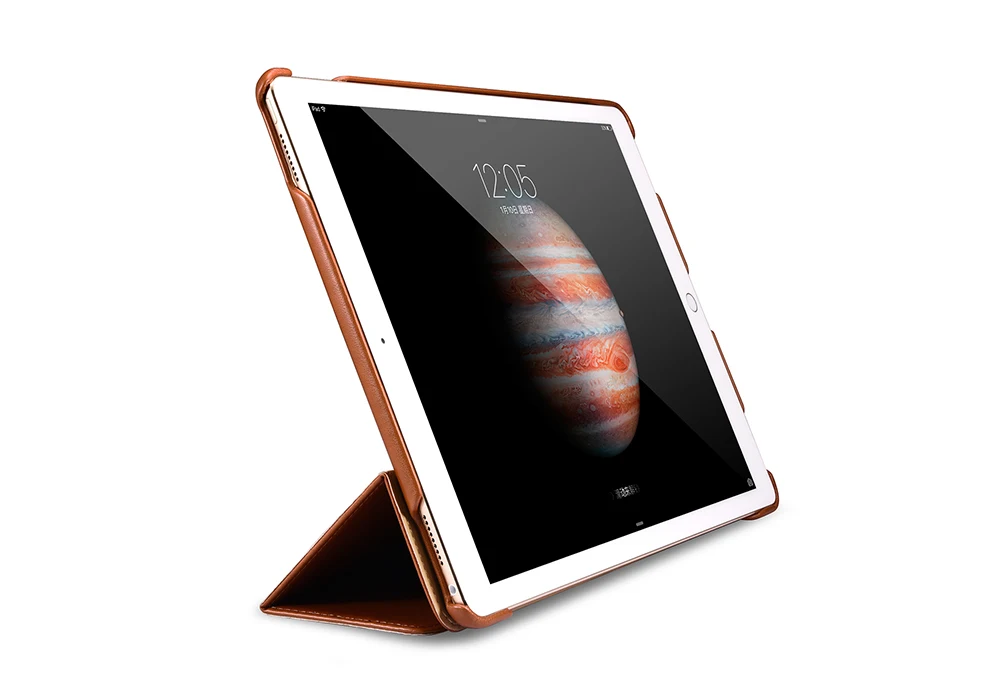 Для iPad Pro 12,9 чехол ICARER кошелек держатель для карт флип Магнитный Авто Пробуждение умный чехол для Apple iPad Pro 12,9 чехол