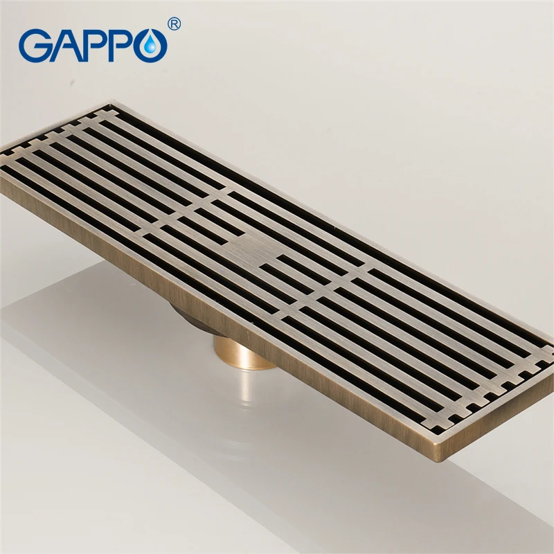 GAPPO сливы для ванной комнаты анти запах сливное отверстие ванны стопор душ