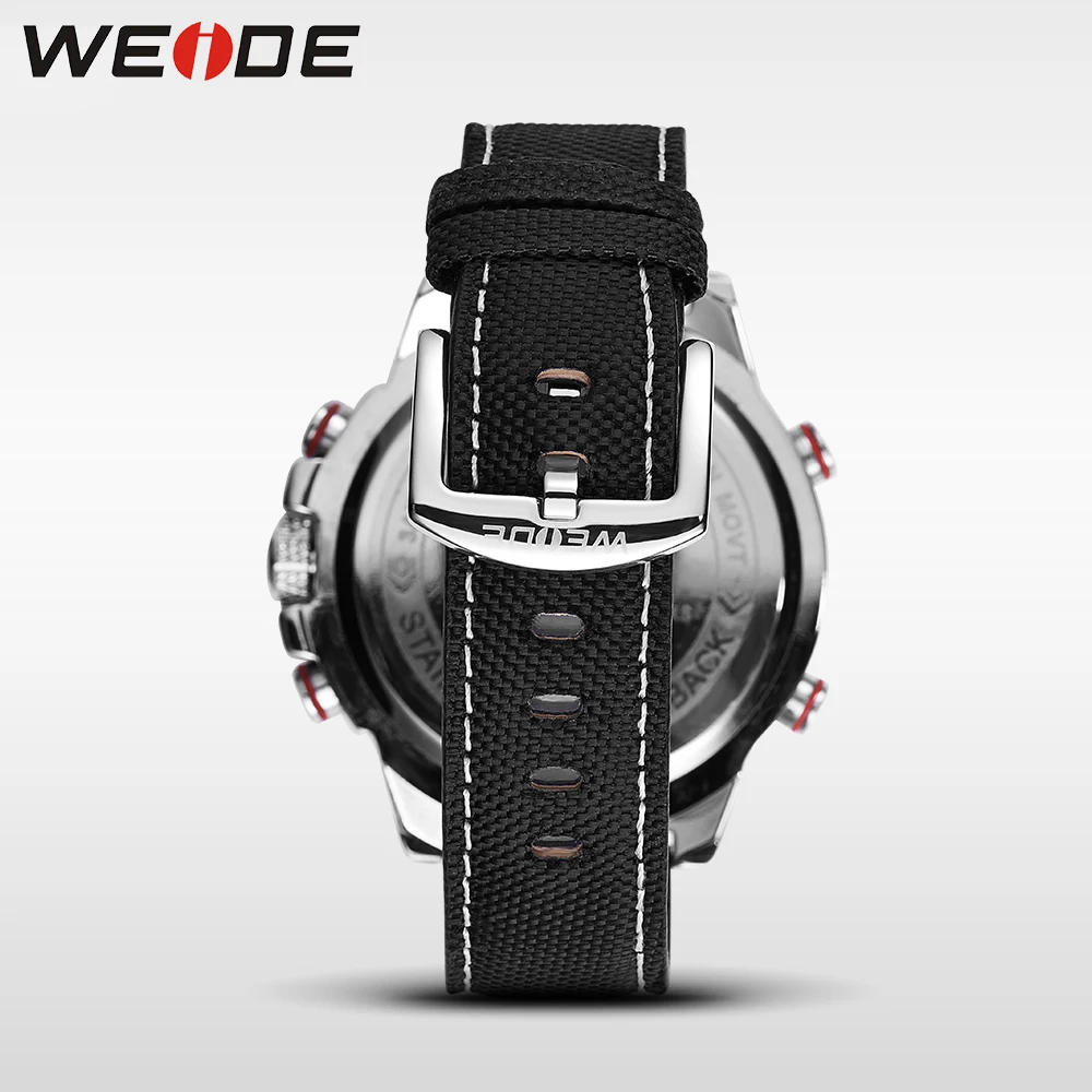 WEIDE оригинальные часы с нейлоновым ремешком Мужские брендовые Роскошные