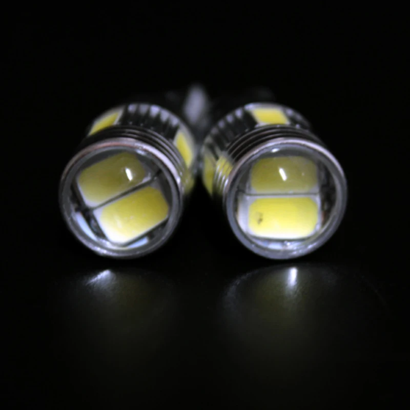 2 шт./пара SUNKIA T10 Canbus холодный белый Ошибок Лампы W5W светодиодный 6 SMD 5630 объектив