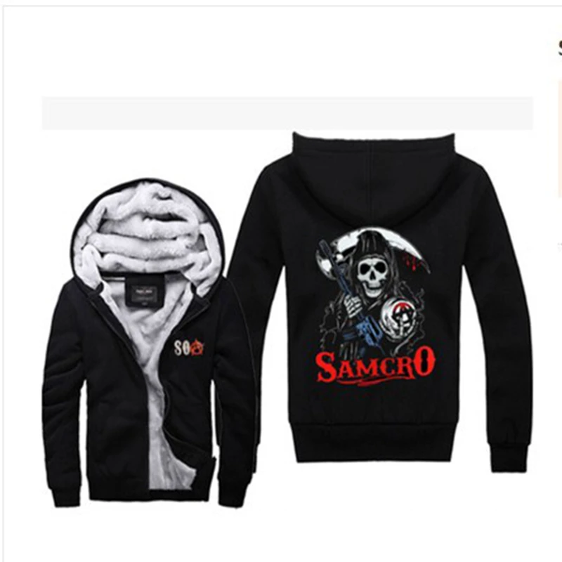 6 Liberalism модные зимние пальто на молнии с принтом «Halle», мужские хлопковые толстовки с капюшоном, куртка, утепленный свитер большого размера - Цвет: 6