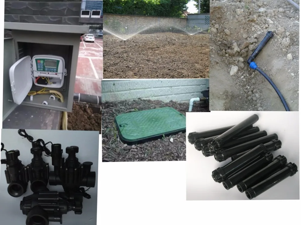 Комплект системы полива газона пейзаж | Дом и сад