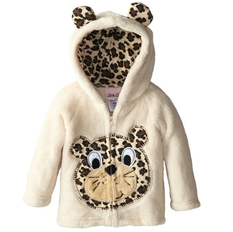 2016 new winter coat male and female children soft coral velvet embroidery cartoon panda age2 3 4 5 6year123 | Детская одежда и
