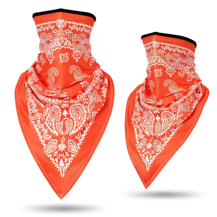 Orange WOSAWE, мотоциклетная бандана, Балаклава, 3D лицо, шид, Балаклава, cagoule visage, мотоциклетный головной платок, велосипедный, сноуборд, Лыжная маска, bivakmuts - Цвет: Orange