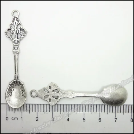 40 шт. винтажные подвески из тибетского серебряного цинкового сплава|jewelry