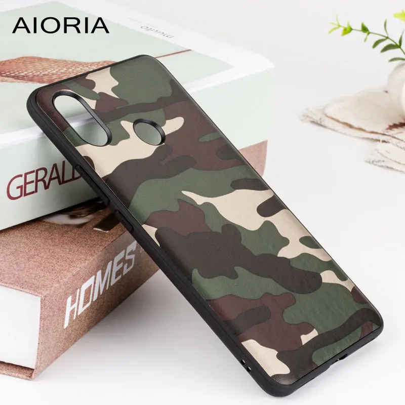 Камуфляжный чехол AIORIA для Xiaomi mi max 3 мягкие ТПУ и твердые чехлы из поликарбоната с