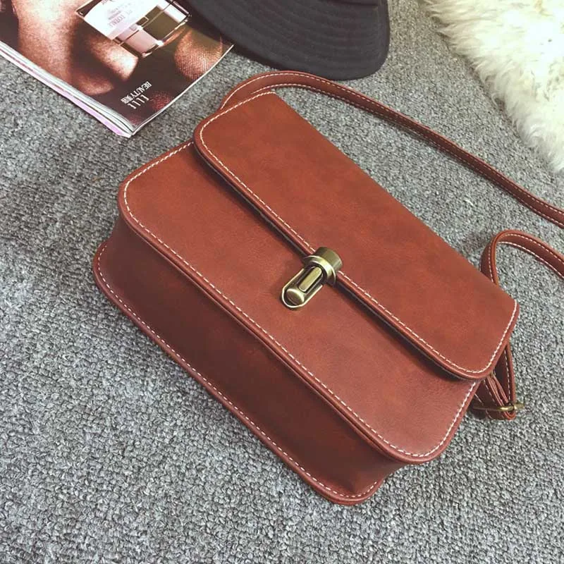 

2018 Hot Sale Women Shoulder Bag PU Leather Women Bag Solid Color Handbag Lady Girl Casual Crossbody Messenger Bags Sac A Main