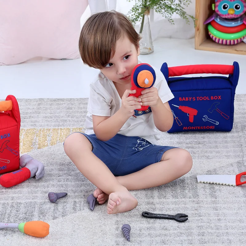 Kids Montessori Toys Sensory Toys Tool Box Set Materials with Organizer Baby Kingdergarten Sensoryczne Early Learning Education
Kids Montessori Toys Sensory Toys Tool Box Set Materials with Organizer Baby Kingdergarten Sensoryczne Early Learning Education