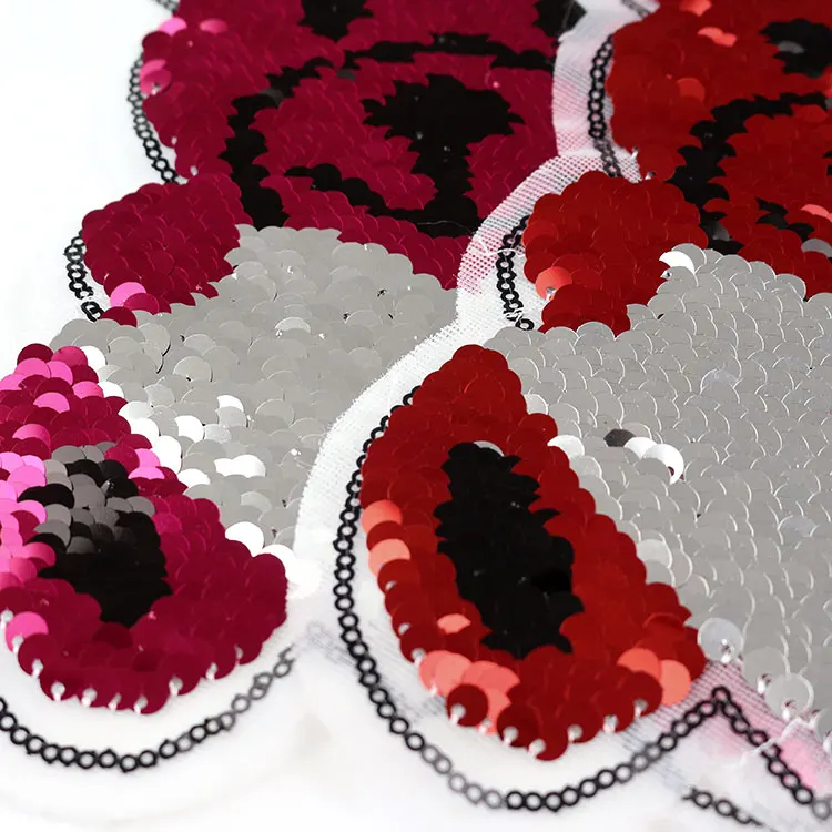 Модная нашивка с блестками изменением цвета для одежды аппликация аксессуары