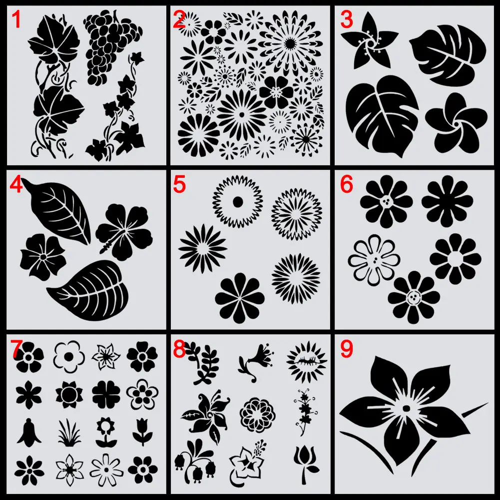 DIY форма цветка лист тиснение трафарет плесень для торта шоколада изготовления