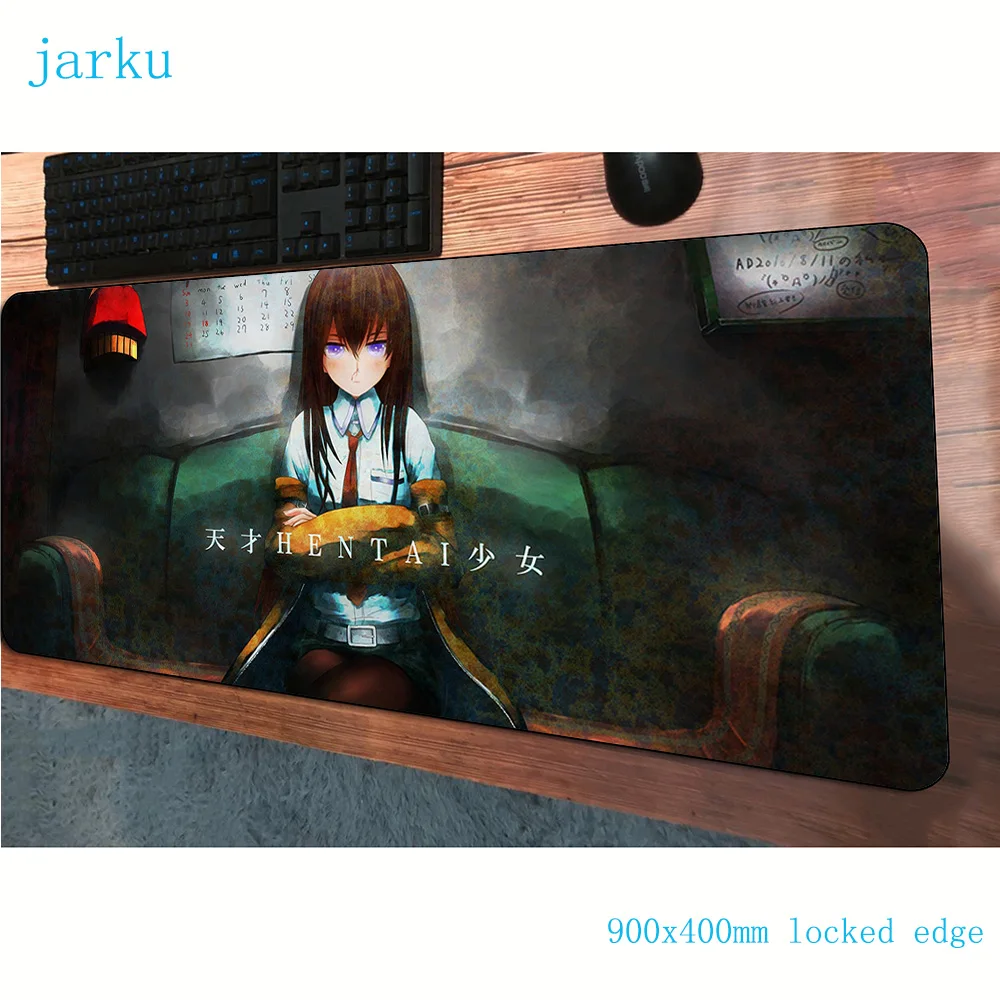 Игровой коврик для мыши steins gate 900x400 мм|Коврики мышей| |