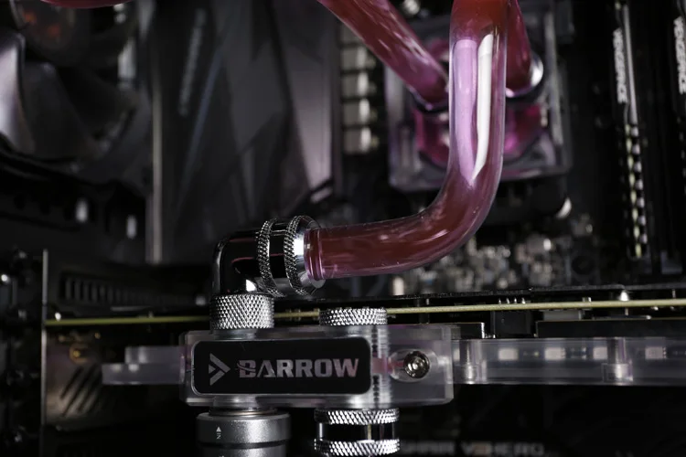 Курган комплекты водяного охлаждения программа для PHANTEKS 515E независимый GPU+ cpu+ жесткие трубы+ Освещение
