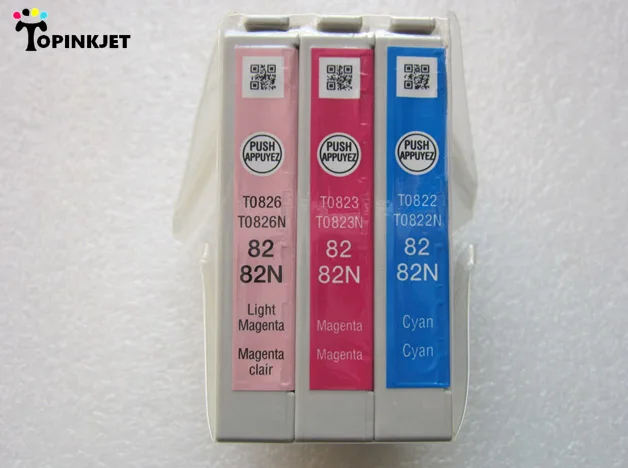 Оригинальные чернила для EPSON T0821N T0826N принтера Stylus Photo RX690 RX610 RX590 82N|ink for epson|ink printer