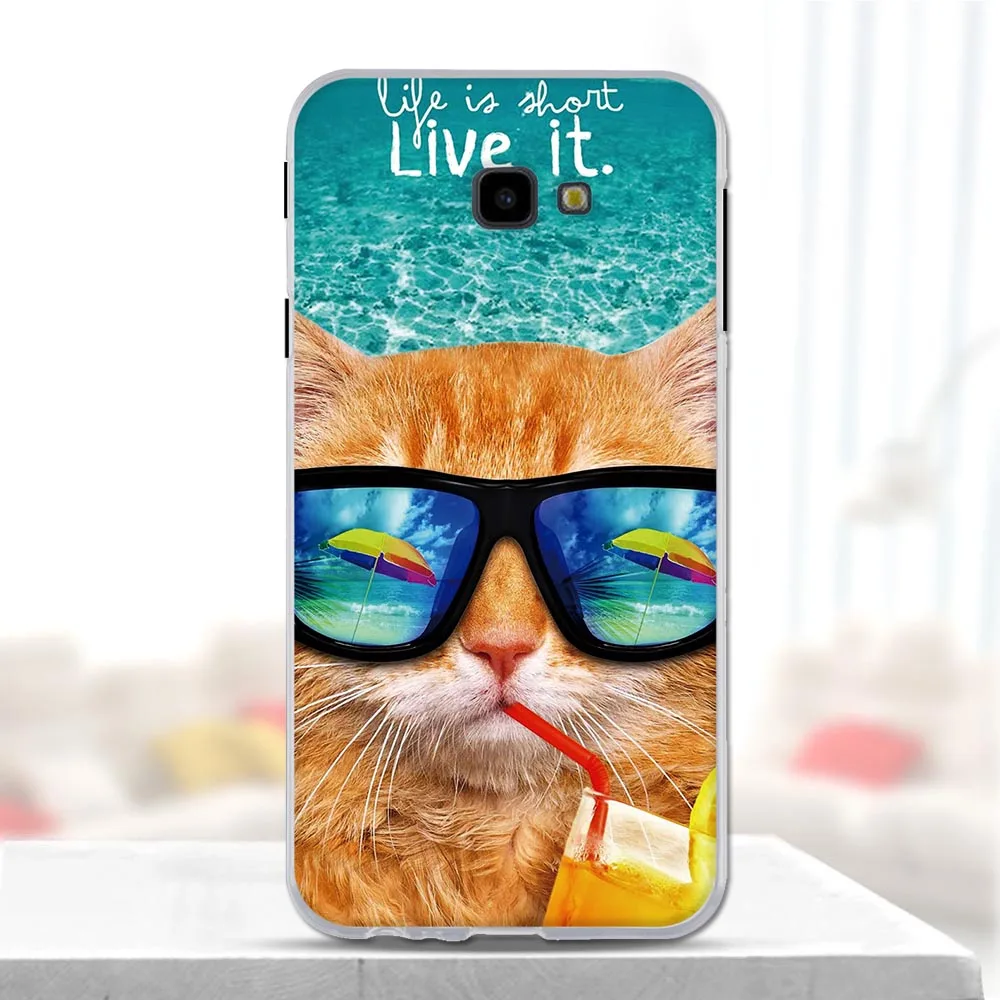 Чехол для Samsung Galaxy J4 Plus мягкий силиконовый 3d чехол из ТПУ телефона J415F SM-J415F