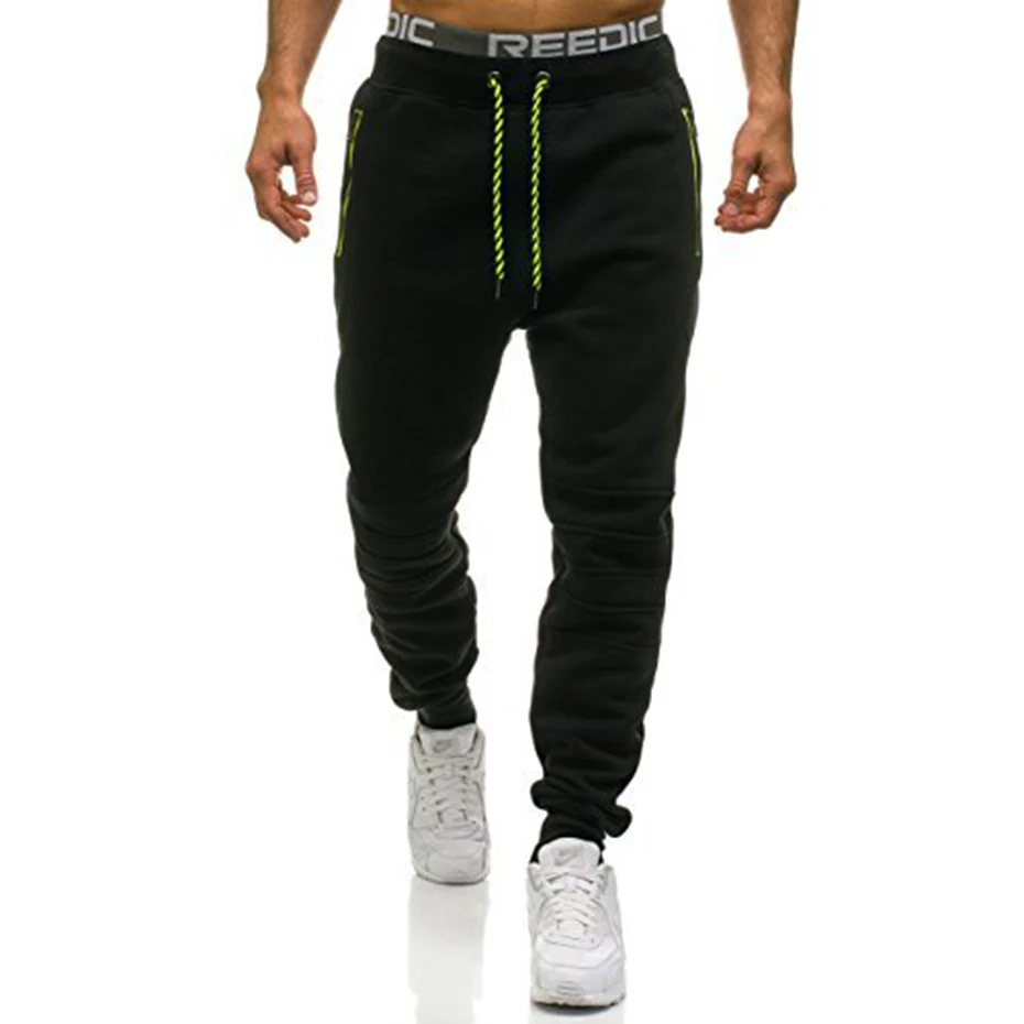 ZOGAA 2019 New Fitness Men Joggers Sweatpants Thin Gray Sportswear Jogger Pants Casual Gyms Bodybuilding Sweat |