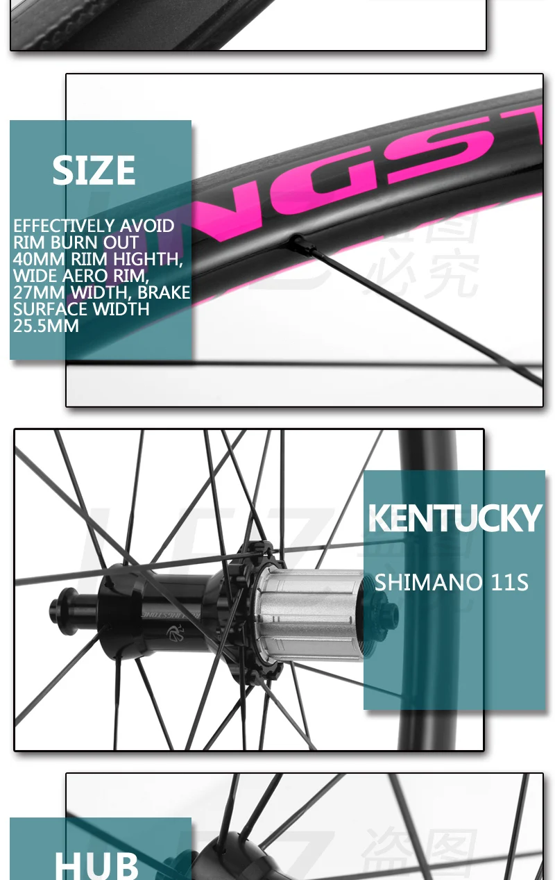 UCI утвержденный прокатный камень 40Aero High TG углеродная дорожная колесная 700c 40 мм клинчер с swisstop черный принц Серебряный белый цвет