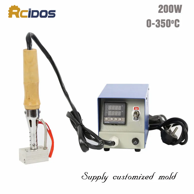 Электрический паяльник S3550 RCIDOS машина для горячего тиснения фольгой брендинга