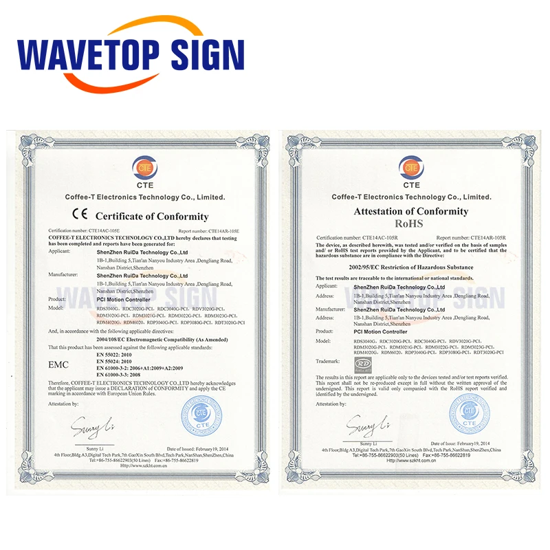 WaveTopSign Ruida RDC6344G 7 &quotсенсорная панель управления лазерная машина система Лазерная