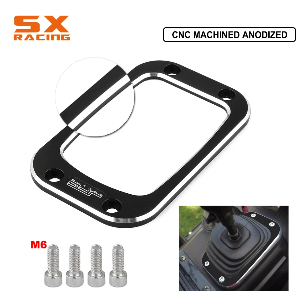 

Motorcycle CNC Aluminum Shift Boot Plate Cover Guard For YAMAHA Rhino 660 700