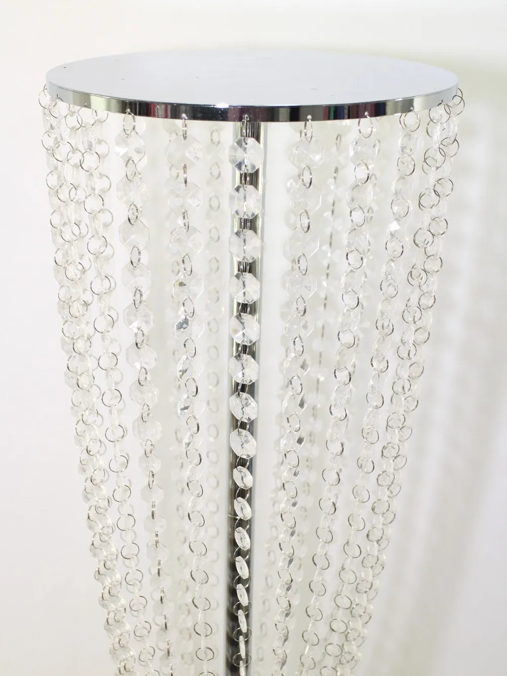 10 шт./лот Серебряный Свадебный главный стол украшение в центре высокий 32