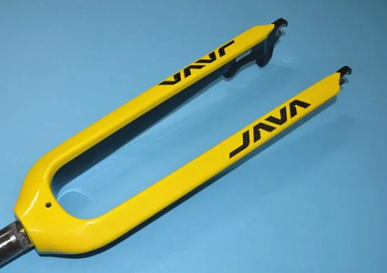 Быстрый бесплатный доставка Конические 3 К Черный полный carbon fork mtb/углерода вилка