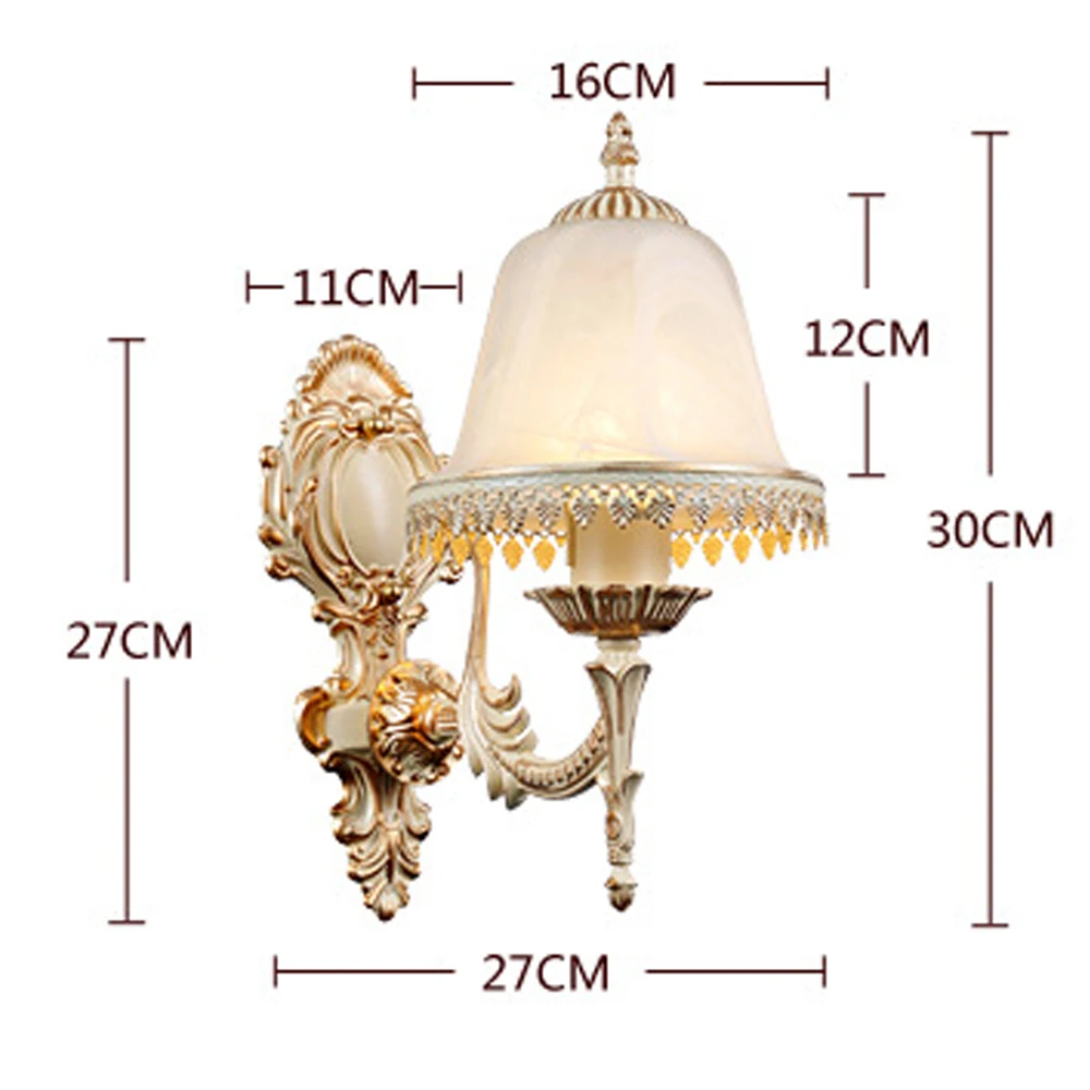 Настенный светильник E27 из матового стекла светодиодное Бра в стиле индастриал