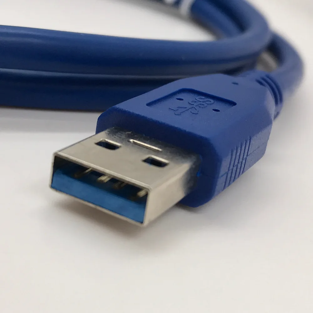 USB 3,0 кабель передачи данных кабель «Папа-папа» Высокоскоростной разъем данных 1 м 1,8 м 3 м передача данных для жесткого диска автомобиля MP3 цифровой камеры