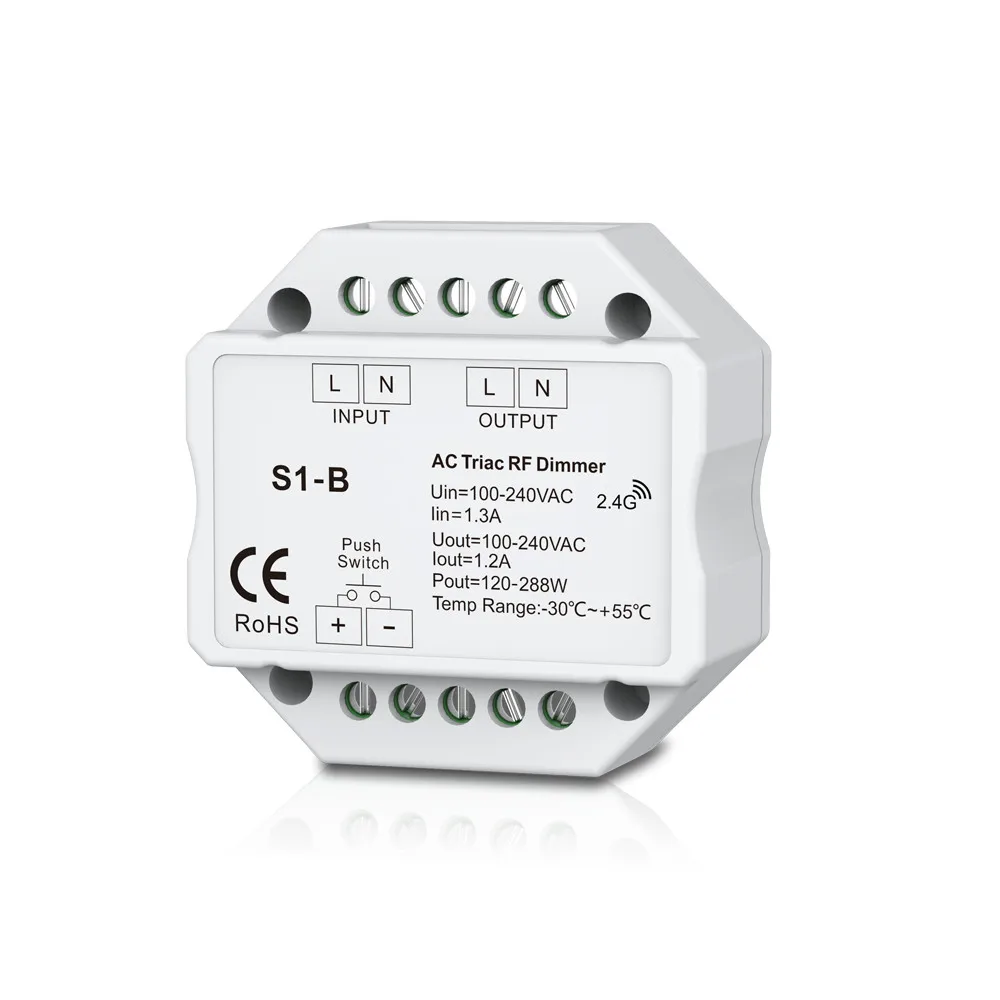 Усилитель мощности Knx-N Bus радиочастотный регулятор яркости 100-240 В переменного