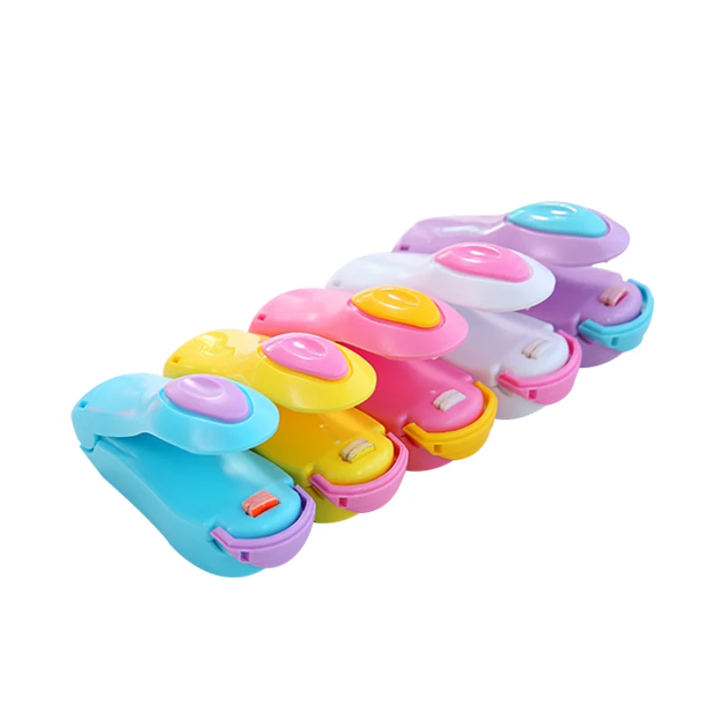 

Portable Clips Handheld Mini Electric Heat Sealing Machine Impulse Sealer Seal Packing Plastic Bag work Clips Office Supply New