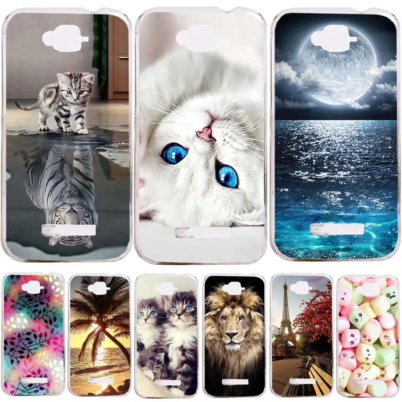 Идеальный милые животные ПК чехол с рисунком капюшон для Alcatel One Touch Pop C7 OT 7040 7040D
