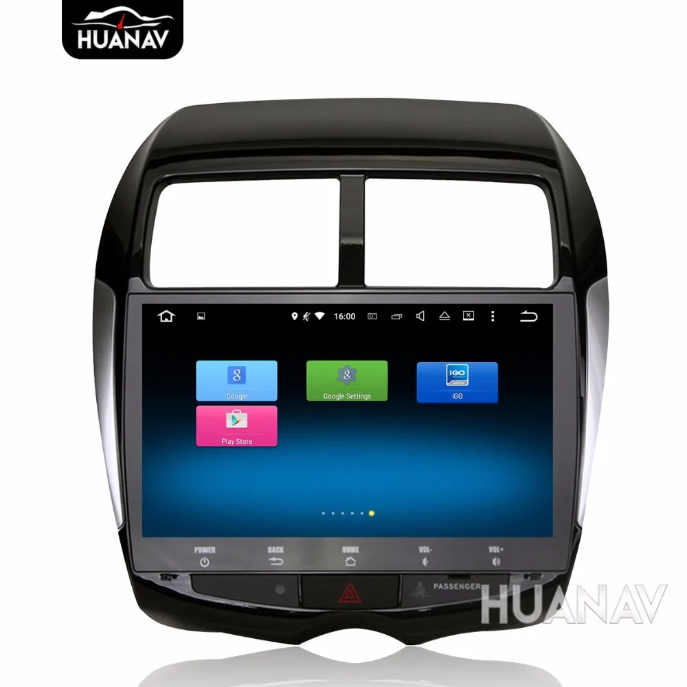 Автомобильный DVD плеер 10 1 дюйма с GPS навигацией головное устройство Android 7 для