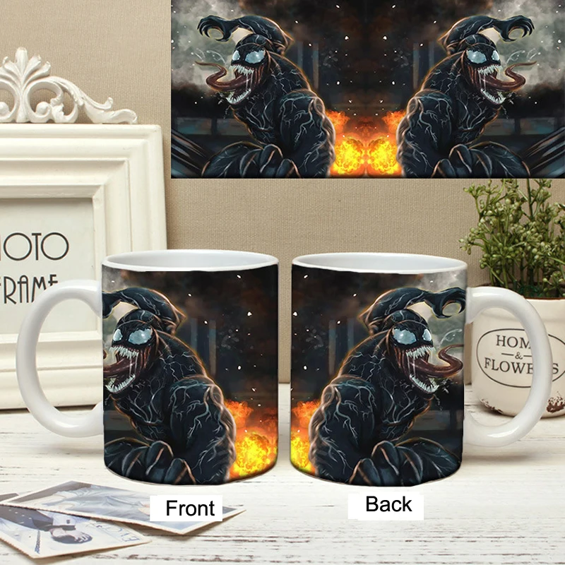 Новинка 2019 года Venom кофе кружка личные офисные креативная керамическая Marvel